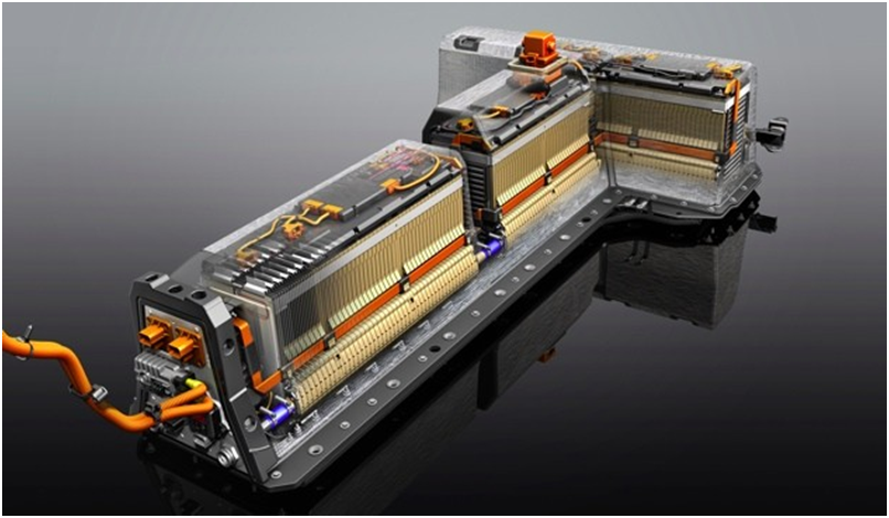 Example of a Lithium Ion battery from the Chevrolet Volt
