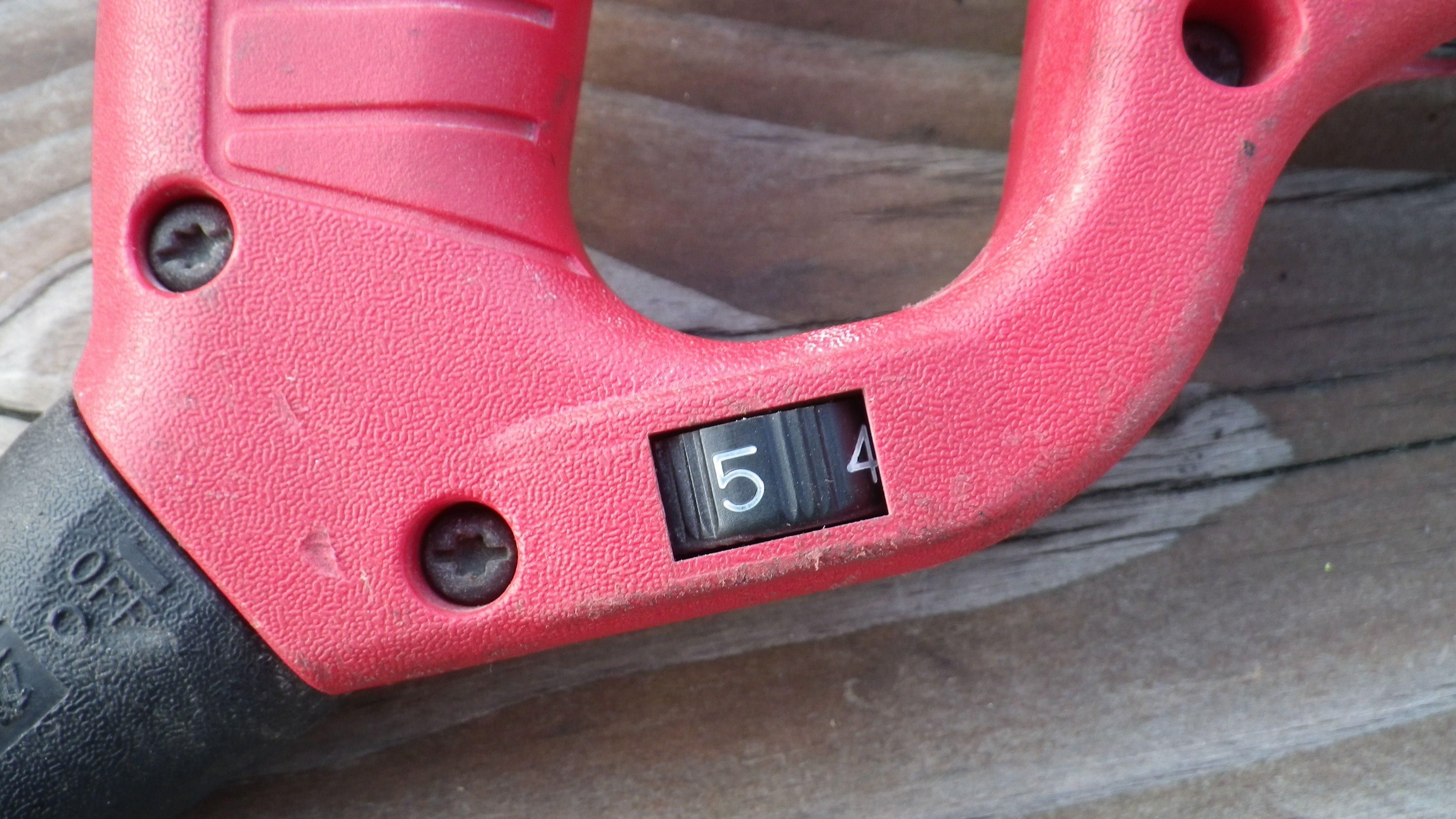 Milwaukee variable control switch